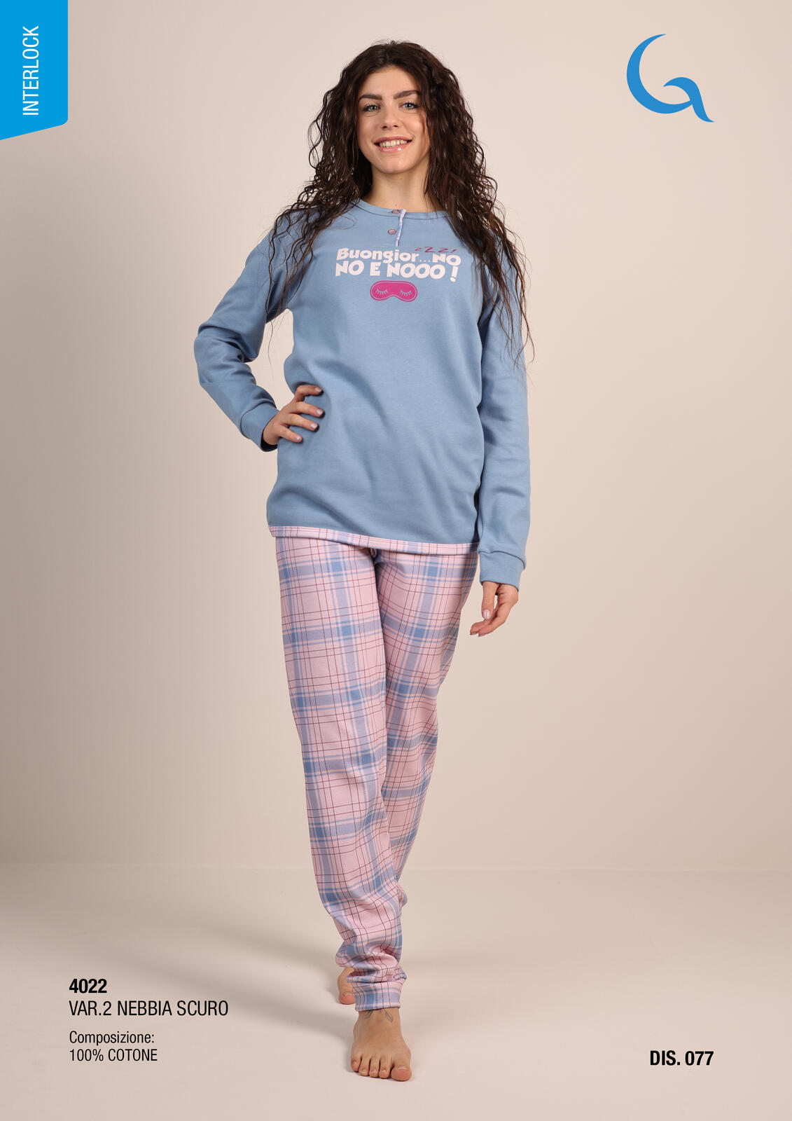 PIGIAMA RAGAZA M/L 4022 Tellini S.r.l. Wholesale Clothing